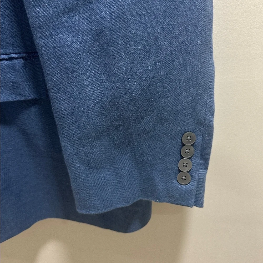 Lauren Ralph Lauren Ultraflex Sport Coat Blue Mens 44R - Picture 2 of 6
